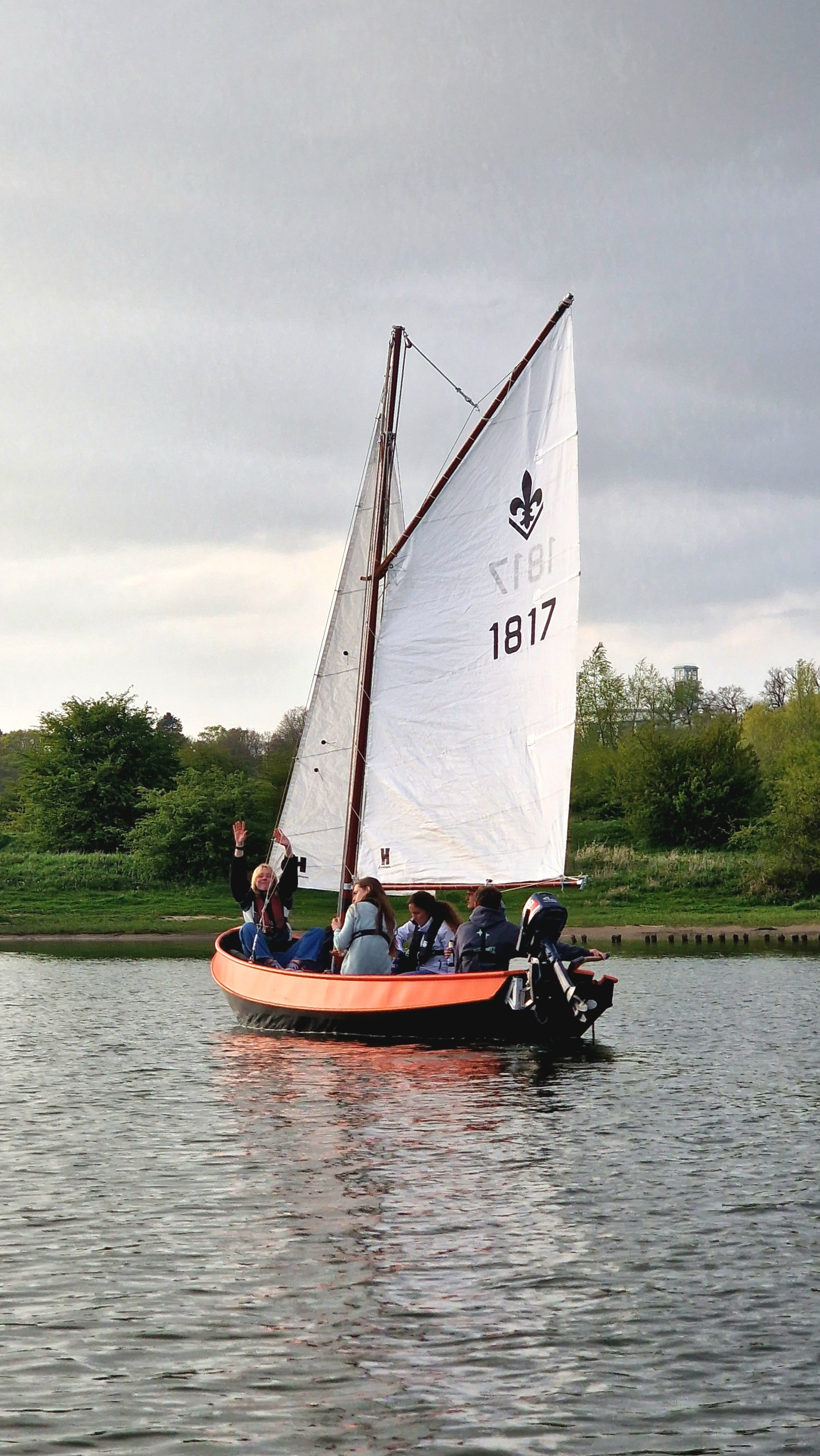 First time sailing on an association evening! | Wageningen bread baking association