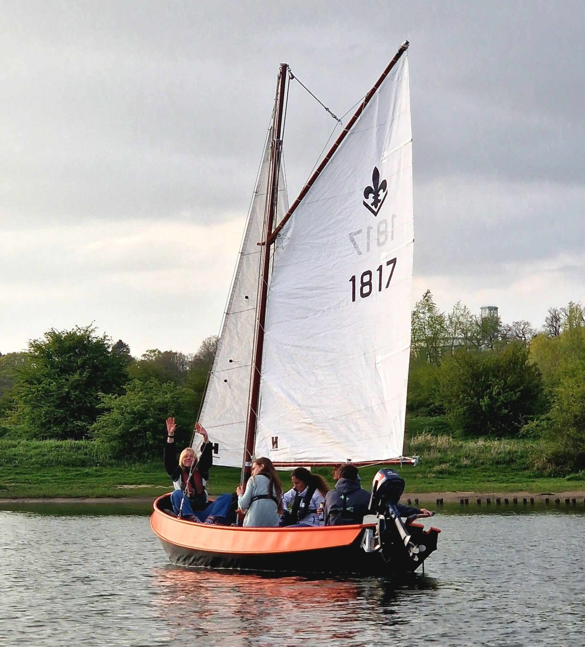 First time sailing on an association evening! | Wageningen bread baking association